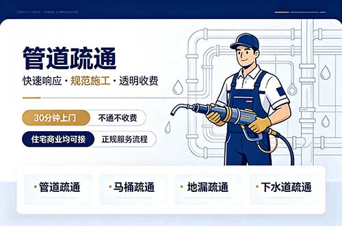 武夷山管道疏通